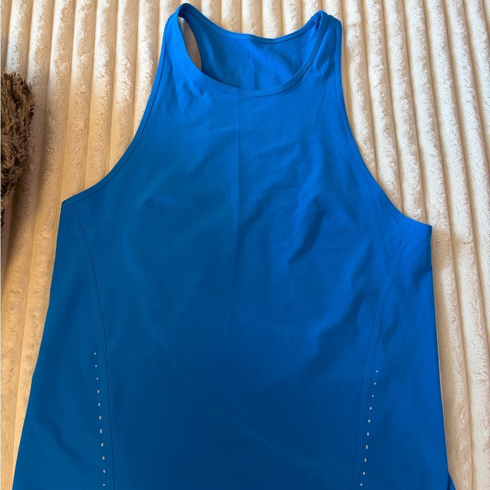 lululemon athletica Blue Performance Tank Top